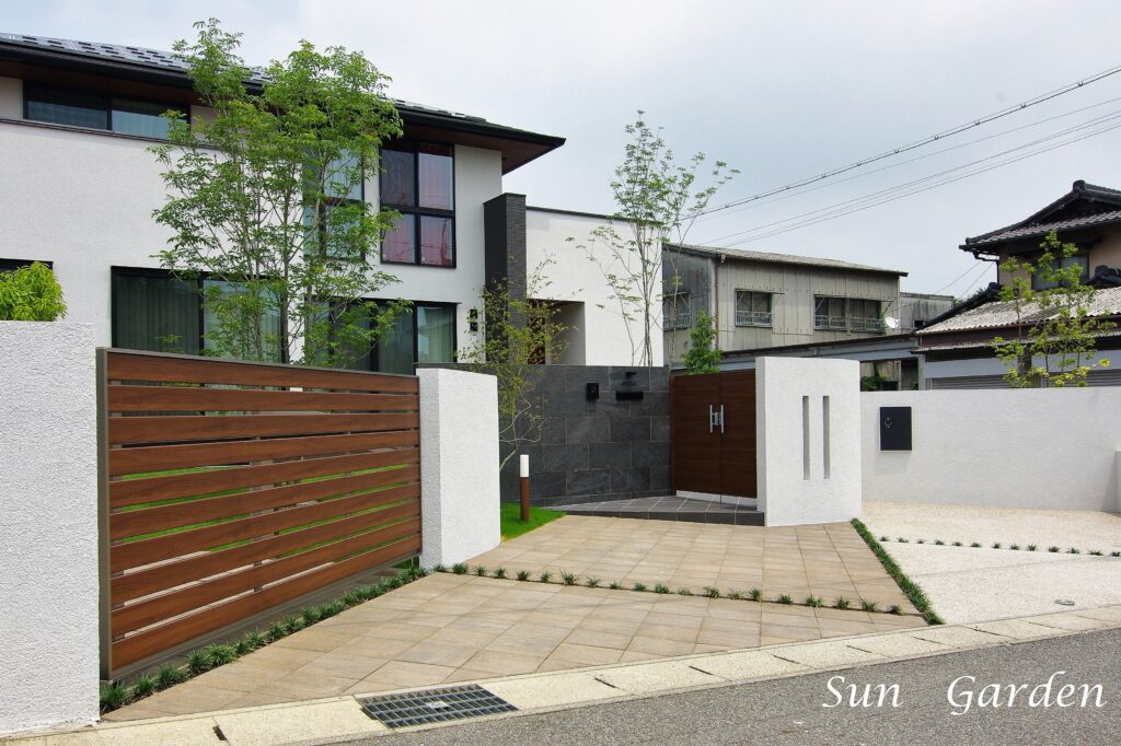 新築外構施工例アップいたしました|愛知県大府市・東海市・東浦町｜外構・エクステリア・お庭専門工事のサンガーデン